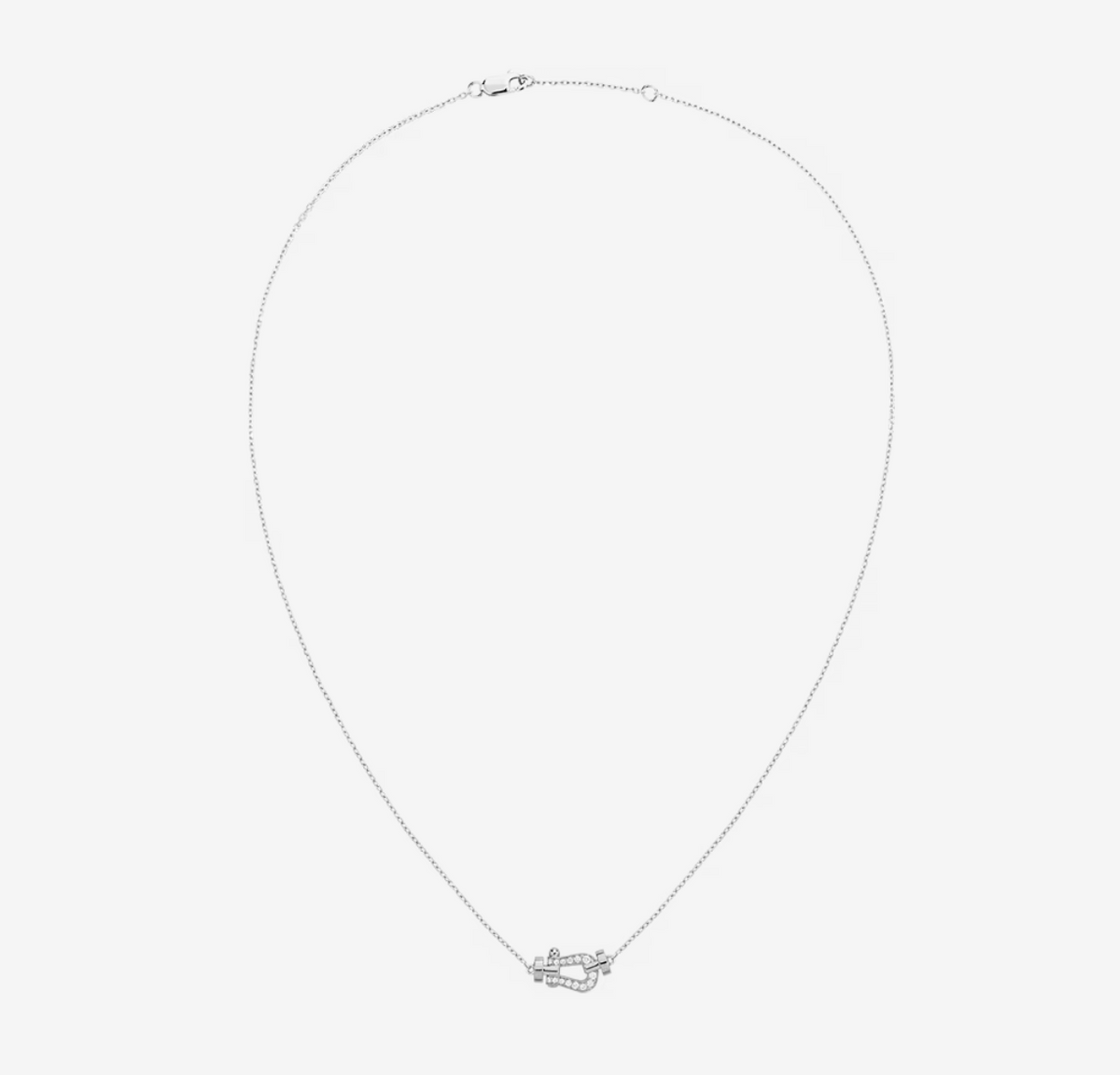 [ORA]FORCE 10 DIAMANT-SILBER-HALSKETTE MINI-MODELL