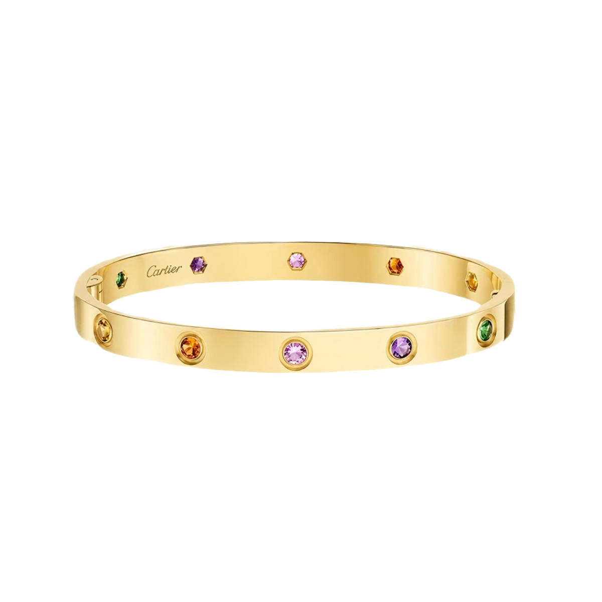 [ORA]2026 RAINBOW LOVE BRACELET 6.1MM  10 DIAMONDS