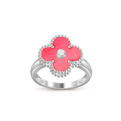 [ORA]CLOVER SILVER DIOMND RING COLLECTION