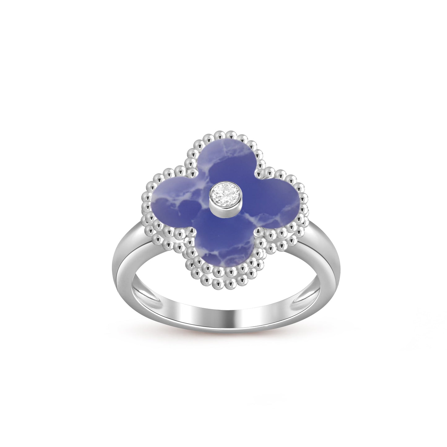 [ORA]CLOVER SILVER DIOMND RING COLLECTION