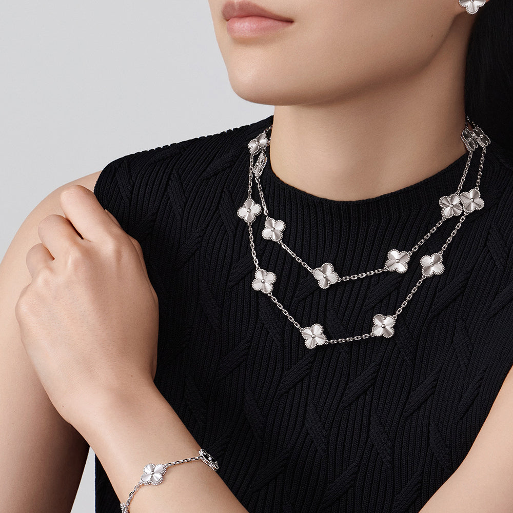 [ORA]CLOVER 20 MOTIFS DIAMOND SILVER
