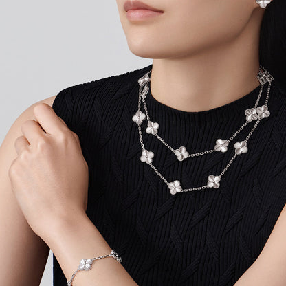 [ORA]CLOVER 20 MOTIFS DIAMOND SILVER