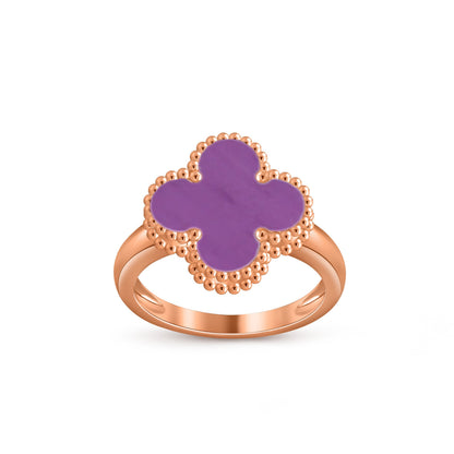[ORA]CLOVER RING ROSE GOLD COLLECTION