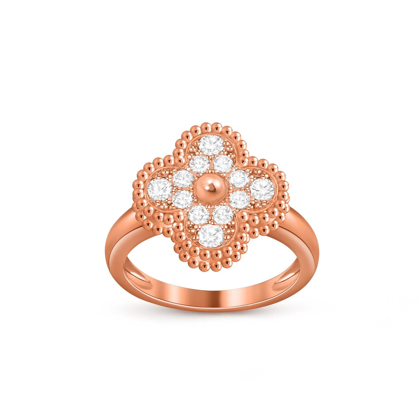 [ORA]CLOVER RING ROSE GOLD COLLECTION