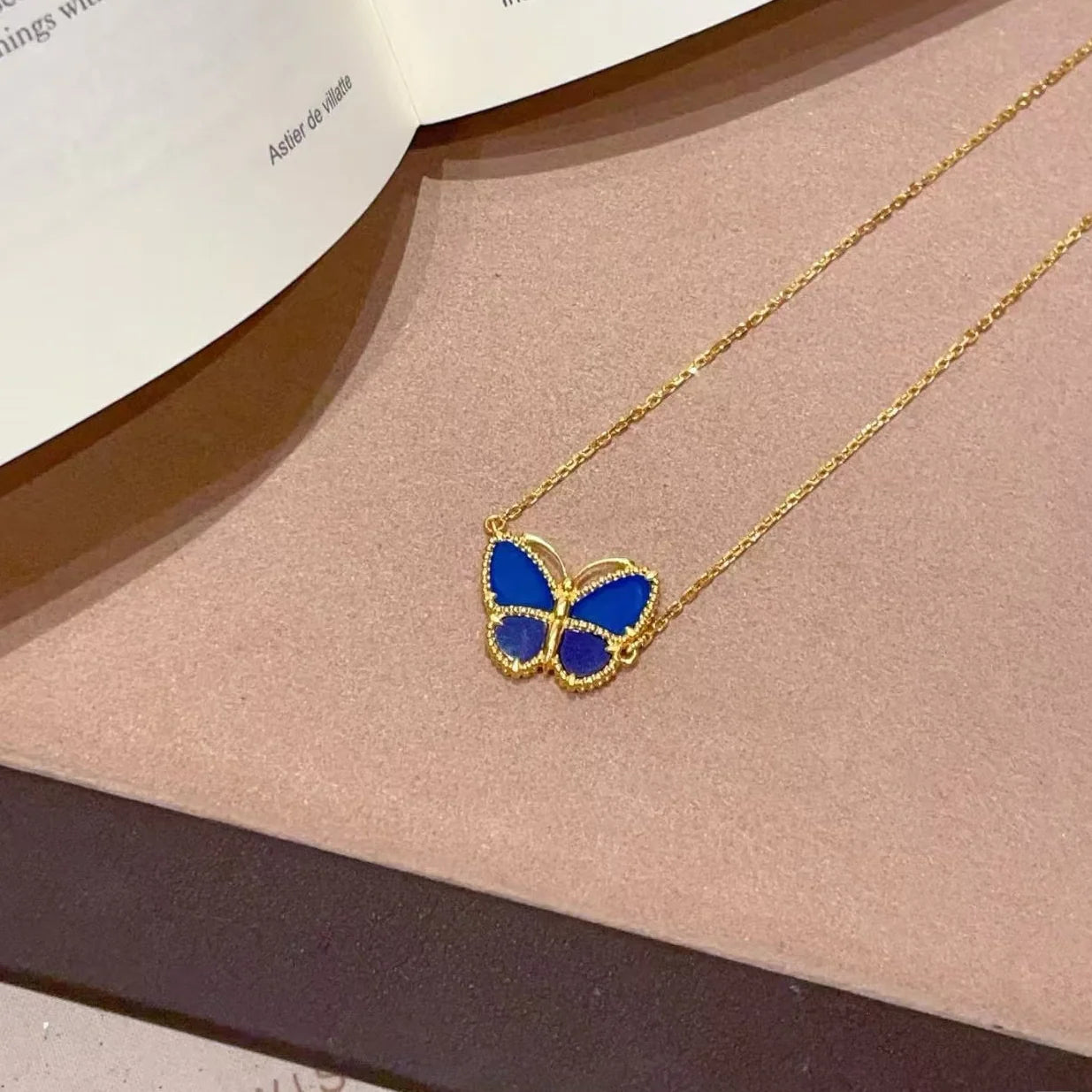 [ORA] 2026 NEW LUCKY BUTTERFLY 1 MOTIFS NECKLACE