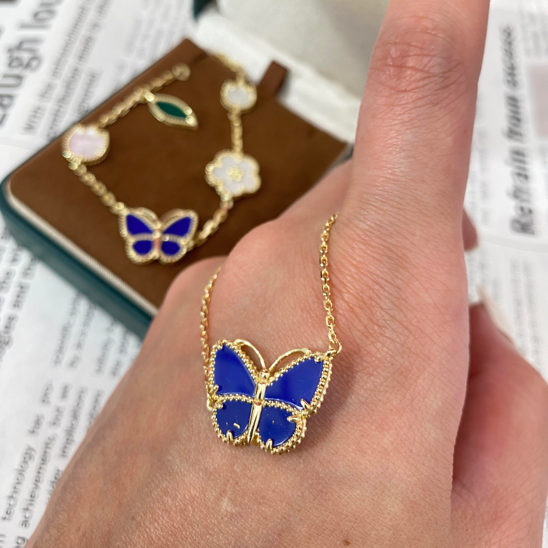 [ORA] 2026 NEW LUCKY BUTTERFLY 1 MOTIFS NECKLACE