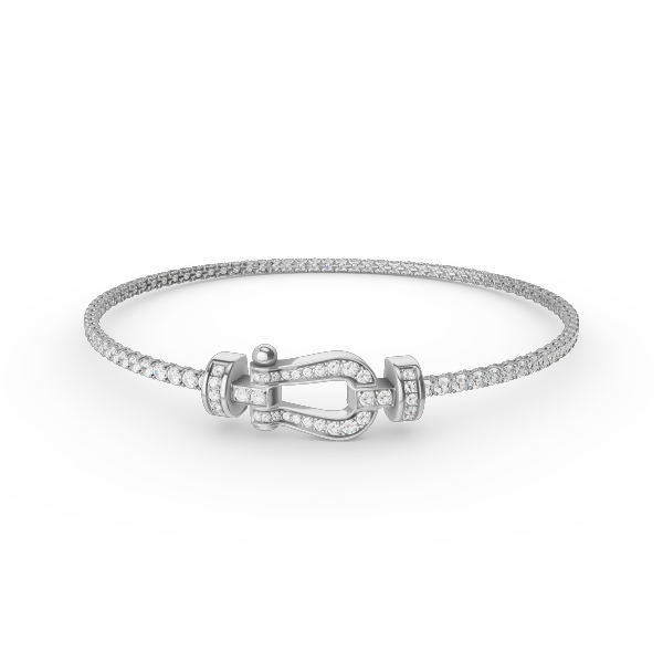 [ORA]FORCE  HORSESHOE  DIAMOND TENNIS BRACELET