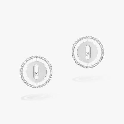 [ORA]Lucky Move Diamond Earrings