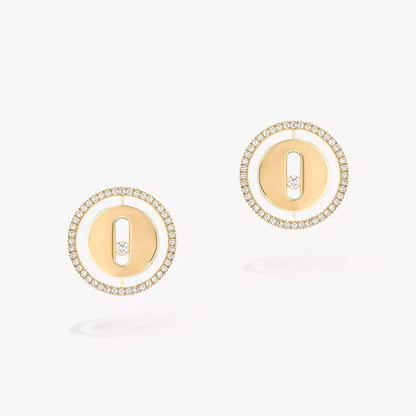 [ORA]Lucky Move Diamond Earrings