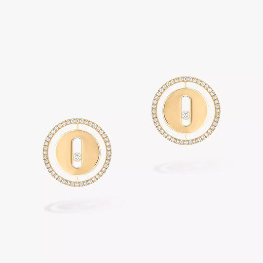 [ORA]Lucky Move Diamond Earrings