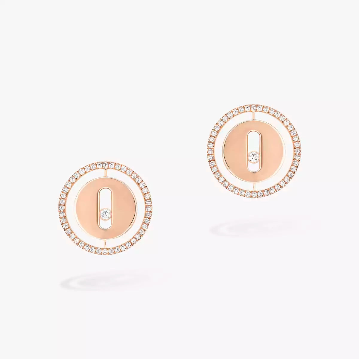 [ORA]Lucky Move Diamond Earrings