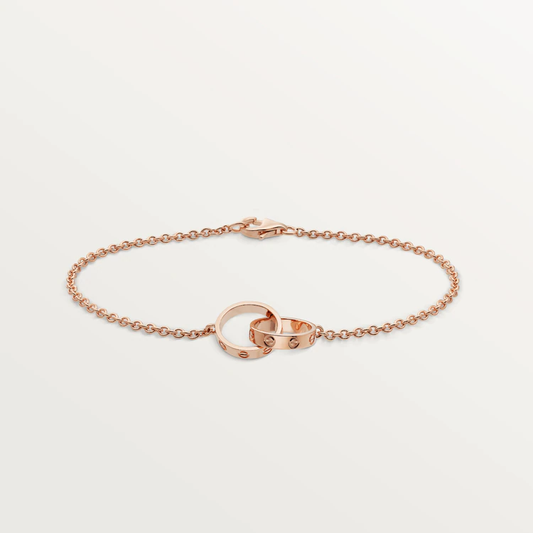 [ORA]LOVE BRACELET DOUBLE RING
