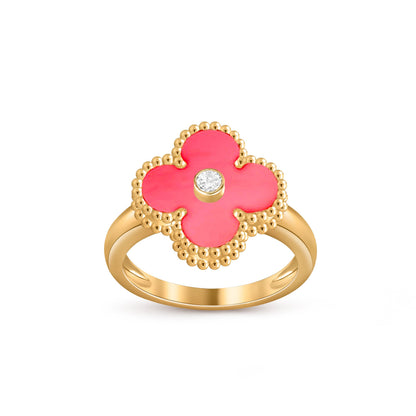 [ORA]CLOVER DIAMOND RING GOLD COLLECTION