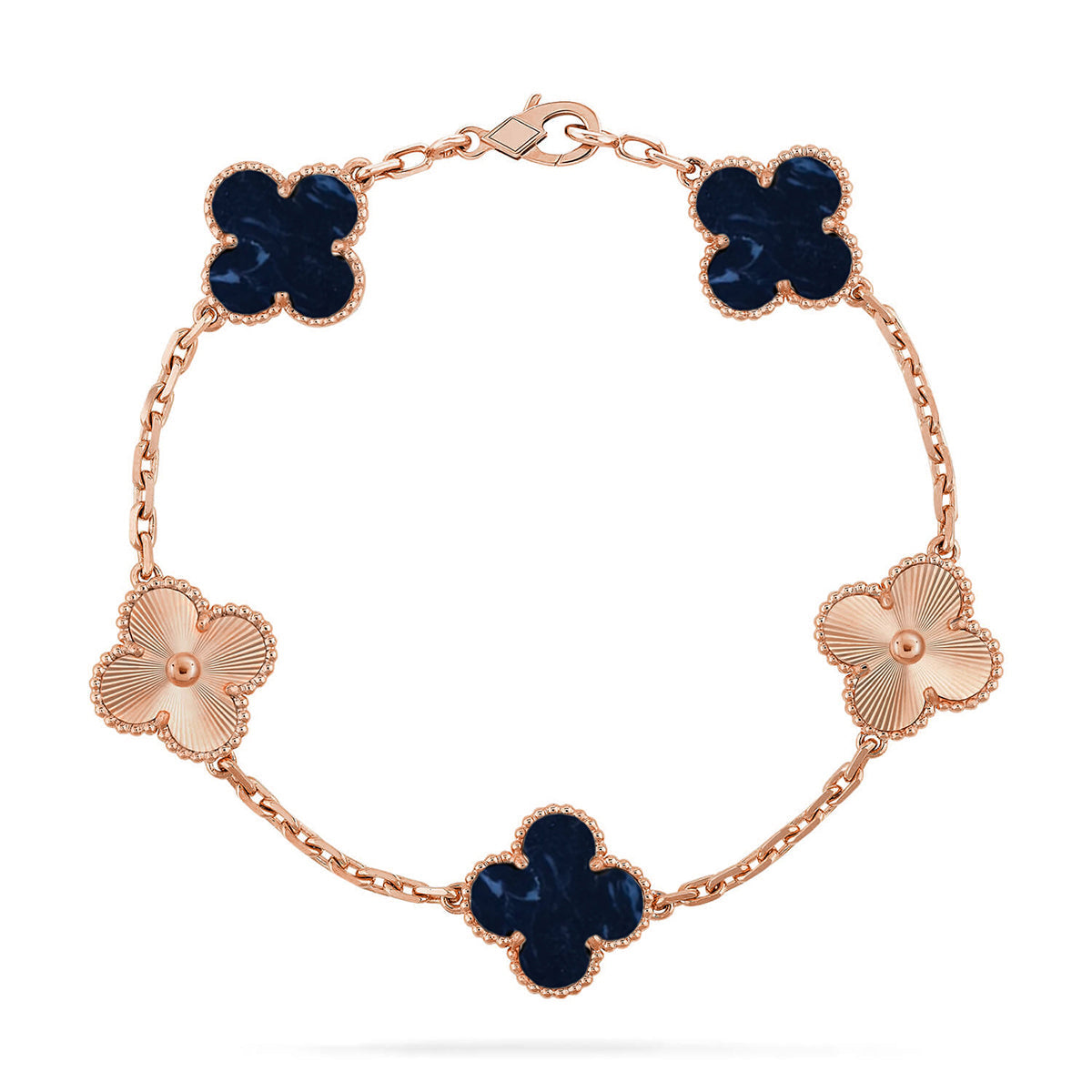 [ORA]CLOVER 5 MOTIF PIETERSITE BRACELET COLLECTION