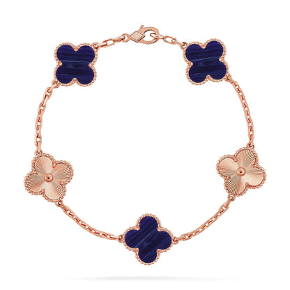 [ORA]CLOVER 5 MOTIF PURPLE STRIPES BRACELET COLLECTION