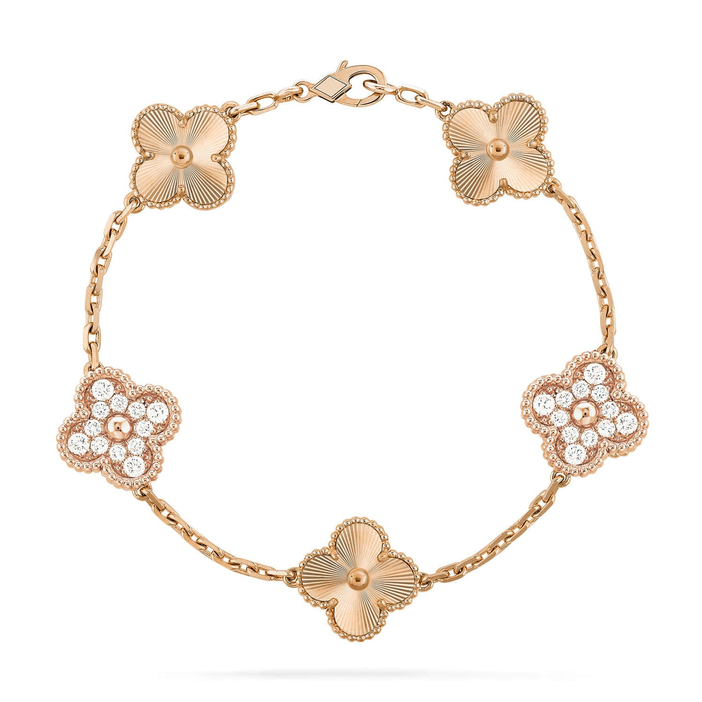 [ORA] CLOVER 5 MOTIF LASER BRACELET COLLECTION