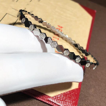 [ORA]BEE LOVE SILVER DIAMOND BRACELET