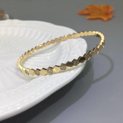 [ORA]BEE LOVE GOLD DIAMOND BRACELET