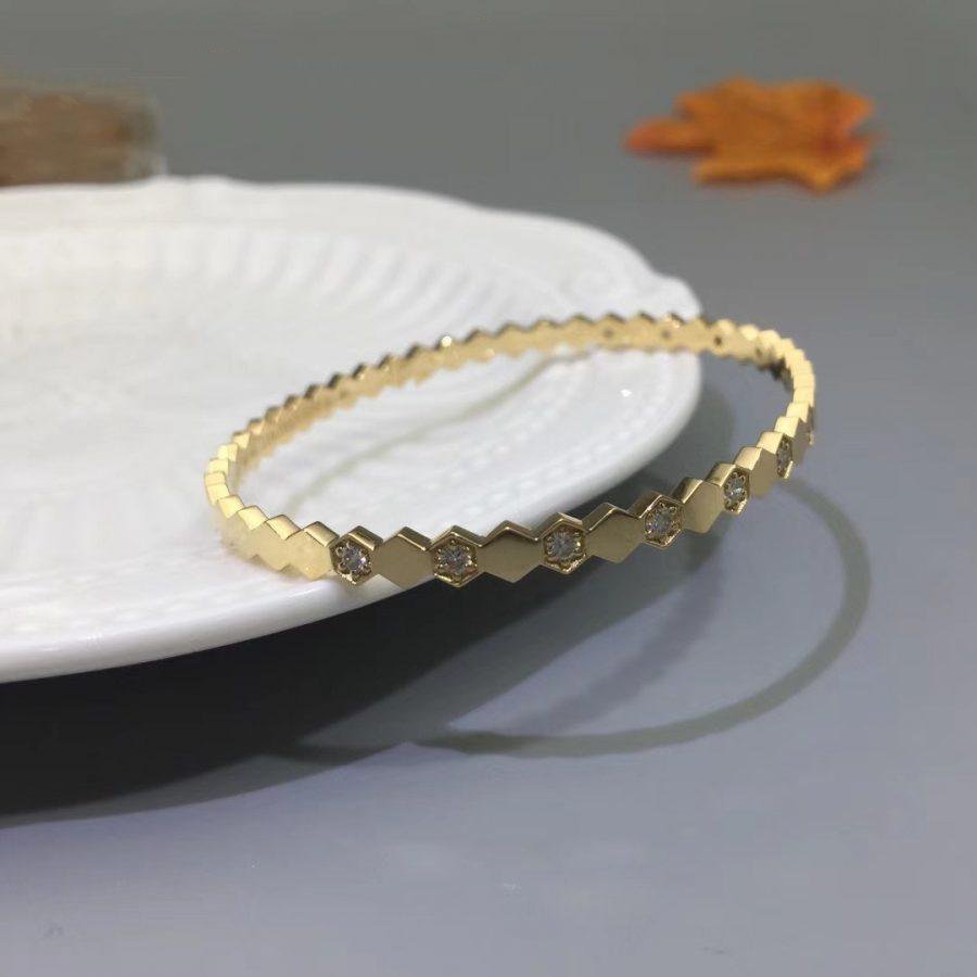 [ORA]BEE LOVE GOLD DIAMOND BRACELET