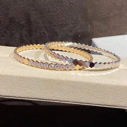 [ORA]BEE LOVE GOLD BRACELET FULL DIAMOND