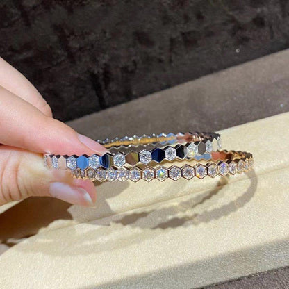[ORA]BEE LOVE GOLD BRACELET FULL DIAMOND