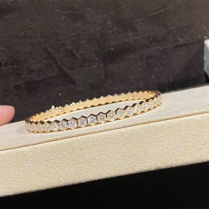 [ORA]BEE LOVE GOLD BRACELET FULL DIAMOND