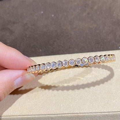 [ORA]BEE LOVE GOLD BRACELET FULL DIAMOND