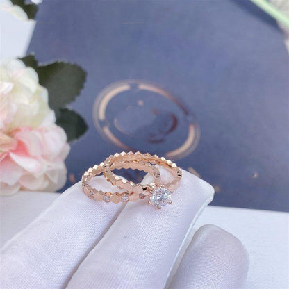 [ORA]BEE LOVE RING PINK GOLD 1 DIAMOND