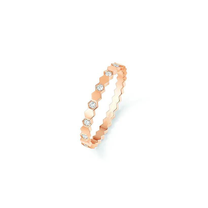 [ORA]BEE LOVE RING PINK GOLD DIAMOND