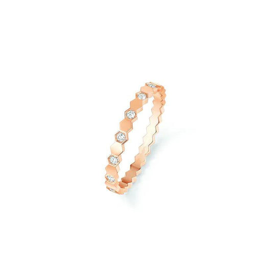 [ORA]BEE LOVE RING PINK GOLD DIAMOND