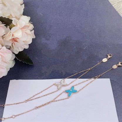 [ORA]JEUX BRACELET TURQUOISE PINK GOLD 1 DIAMOND
