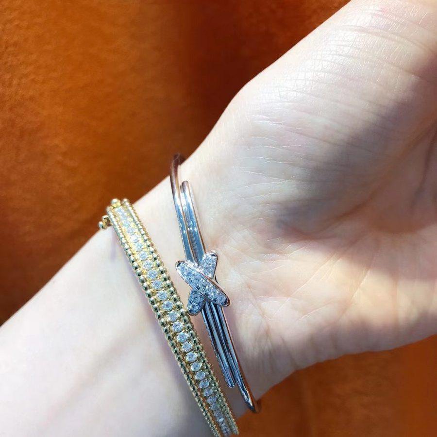 [ORA]JEUX DE BRACELET SILVER DIAMONDS