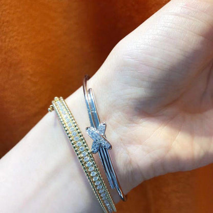 [ORA]JEUX DE BRACELET SILVER DIAMONDS