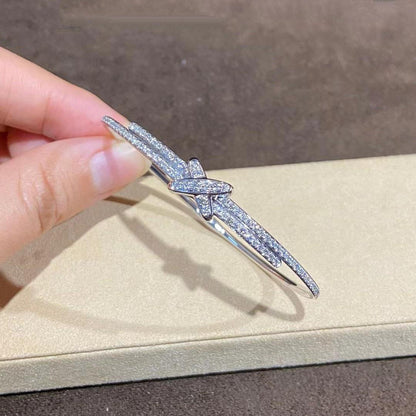 [ORA]JEUX DE BRACELET DIAMONDS SILVER