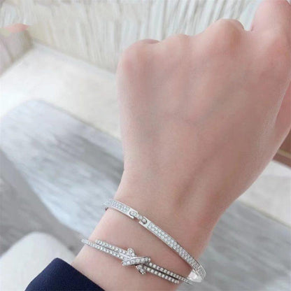 [ORA]JEUX DE BRACELET DIAMONDS SILVER