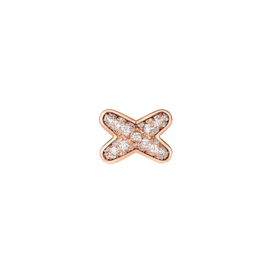 [ORA]JEUX DE PINK GOLD DIAMOND EARRINGS