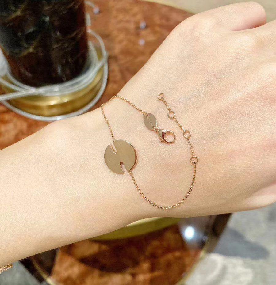 [ORA]JEUX DE BRACELET MOP PINK GOLD DIAMONDS