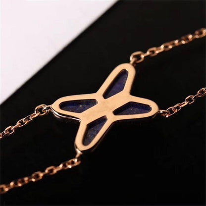 [ORA]Hollow Design Four-Leaf Clover Flower Shape Ring
