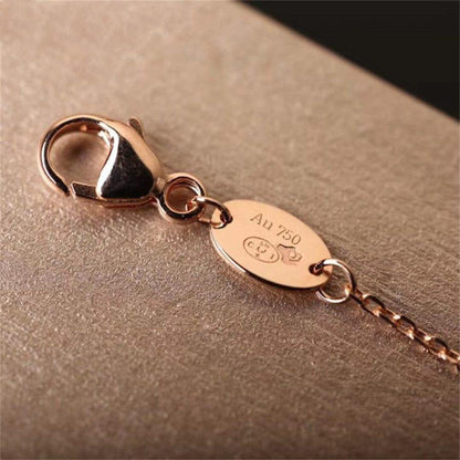 [ORA]Hollow Design Four-Leaf Clover Flower Shape Ring