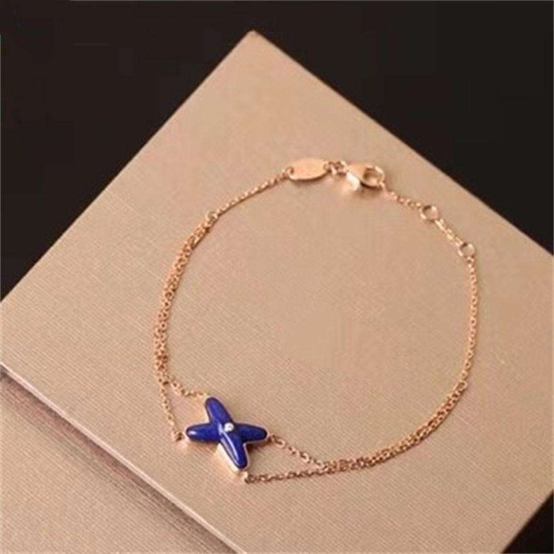 [ORA]Hollow Design Four-Leaf Clover Flower Shape Ring