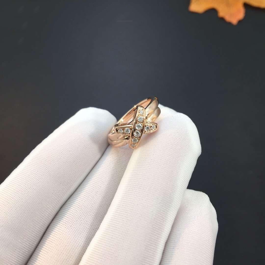 [ORA]JEUX DE PINK GOLD DIAMOND RING