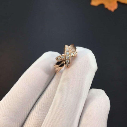[ORA]JEUX DE PINK GOLD DIAMOND RING