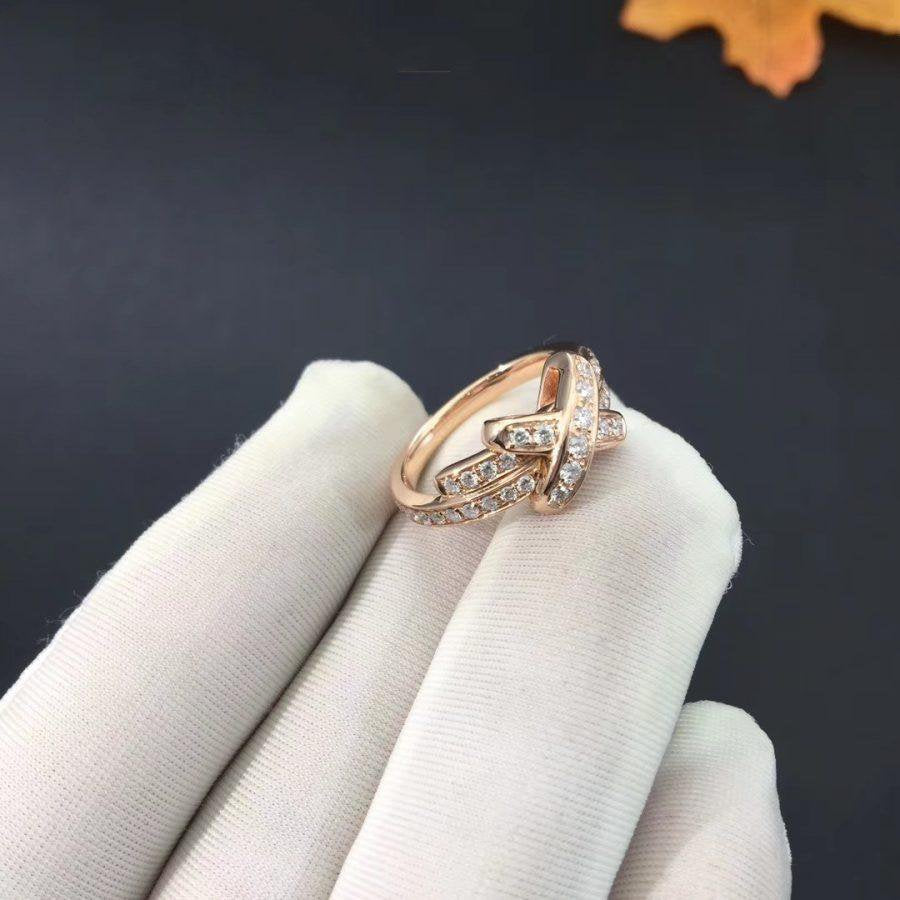 [ORA]JEUX DE RING PINK GOLD DIAMOND