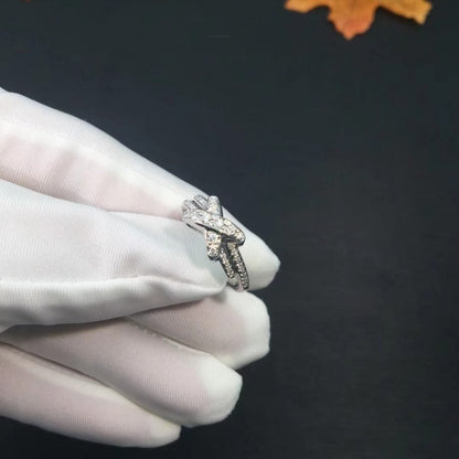 [ORA]JEUX DE SILVER DIAMOND RING