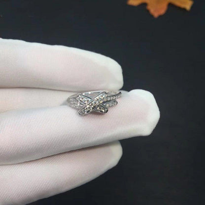 [ORA]JEUX DE SILVER DIAMOND RING