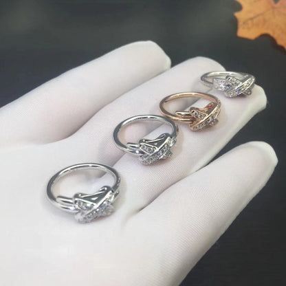 [ORA]JEUX DE SILVER DIAMOND RING