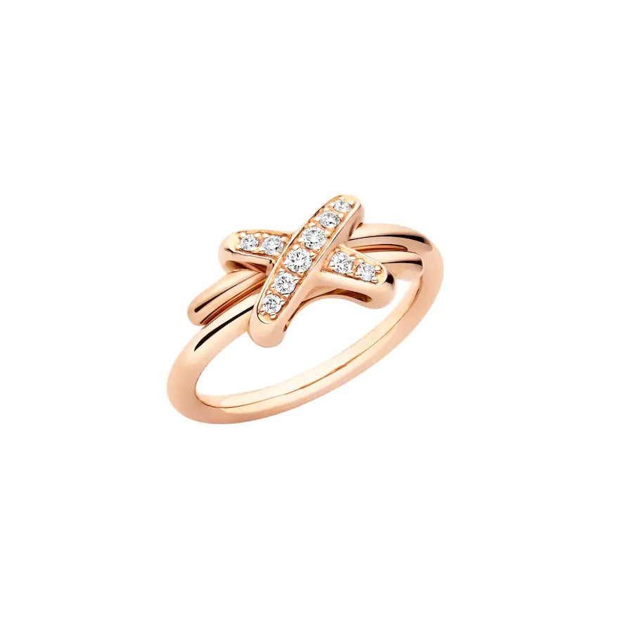 [ORA]JEUX DE PINK GOLD DIAMOND RING