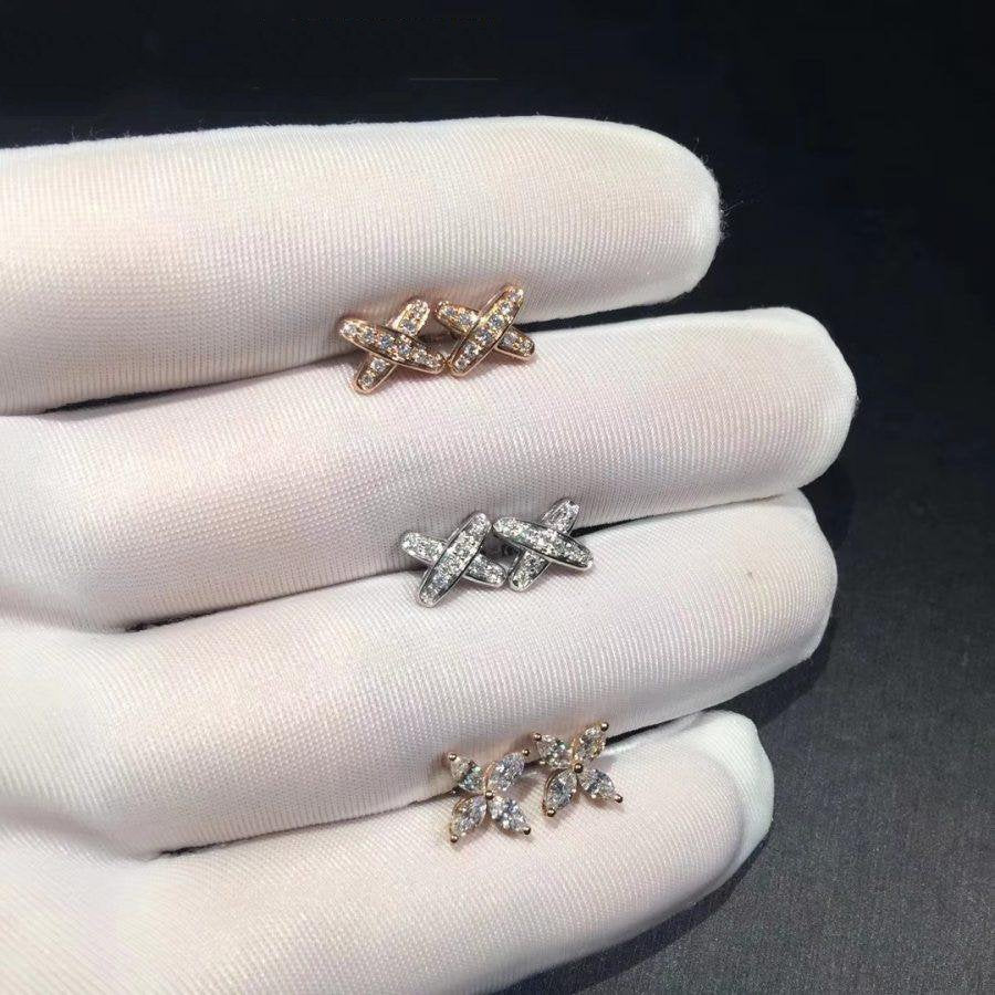 [ORA]JEUX DE DIAMOND EARRINGS
