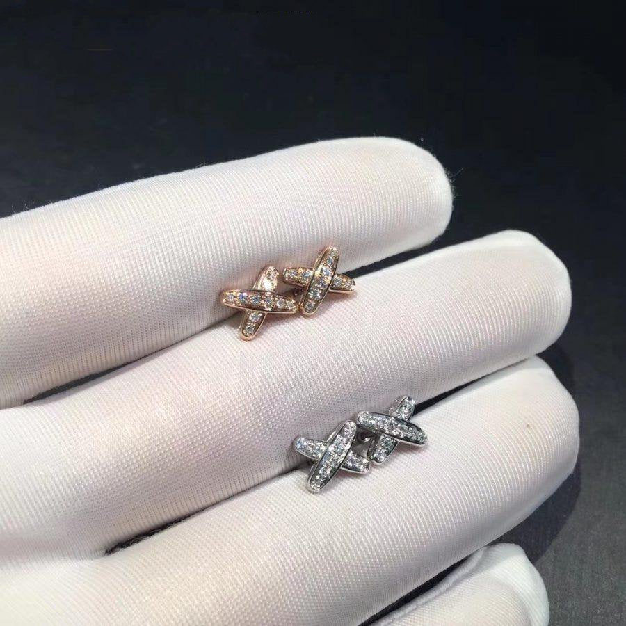 [ORA]JEUX DE DIAMOND EARRINGS