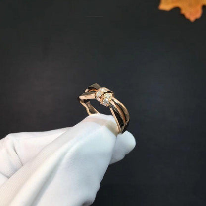 [ORA]LIENS RING PINK GOLD DIAMOND